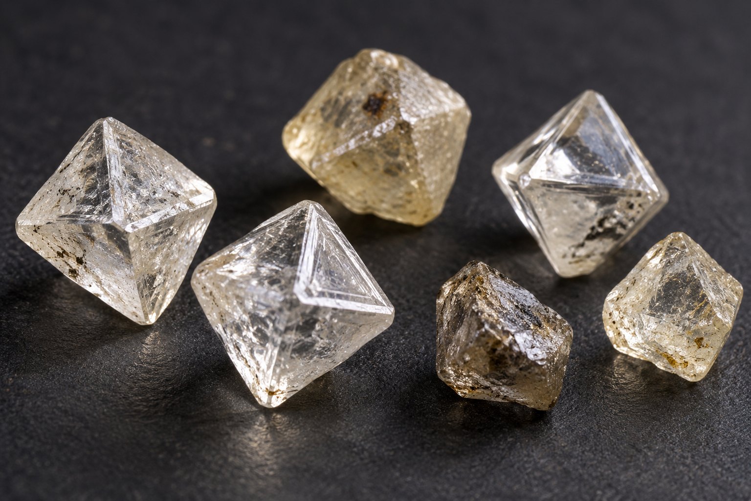 Diamants naturels bruts